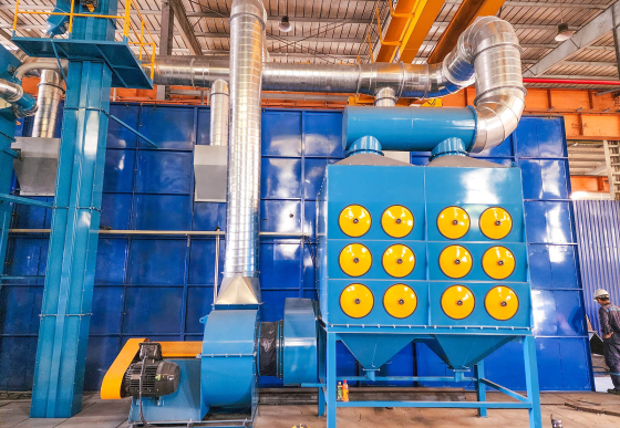 Hệ Thống Thu Hồi và Phun Hạt Thép - CTY TNHH Thép Thông Minh Toàn Cầu